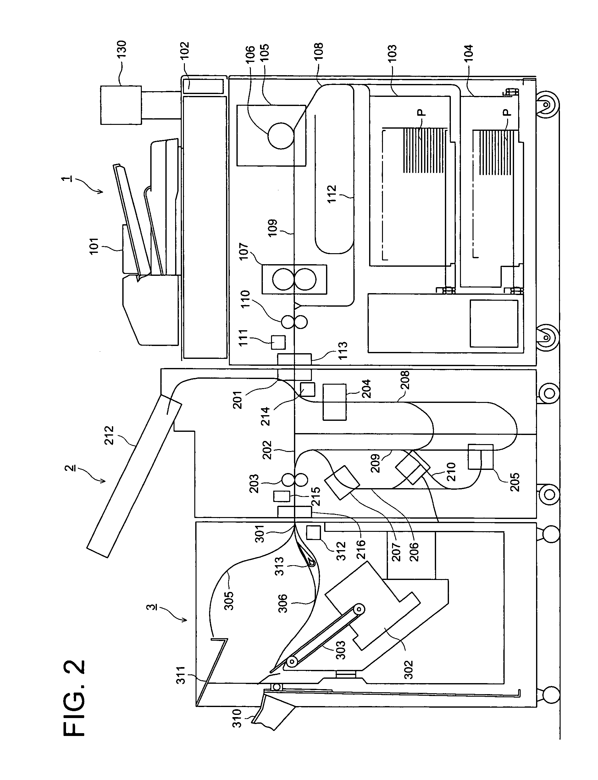 Finisher with increased conveyance speed