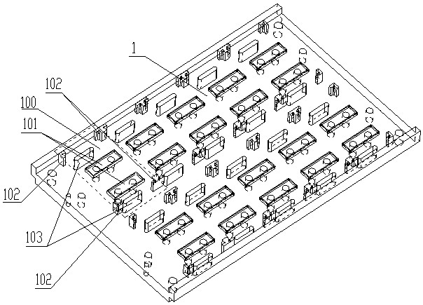 Method for bonding upper and lower magnetic cores of module power supply