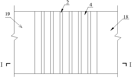 Novel bridge expansion joint device for monitoring displacement of beam end