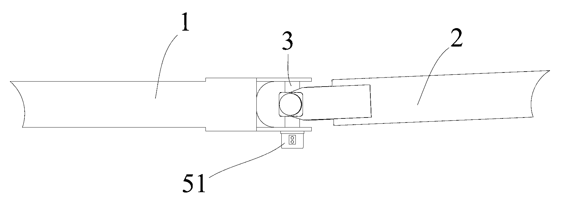 Cantilever crane device and engineering machinery