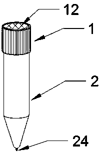 Milk sampler for modern pasture