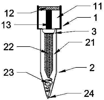 Milk sampler for modern pasture