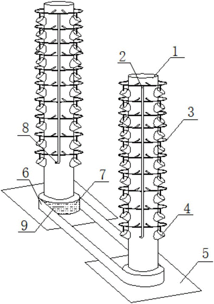 Cylindrical stereo strawberry cultivation device