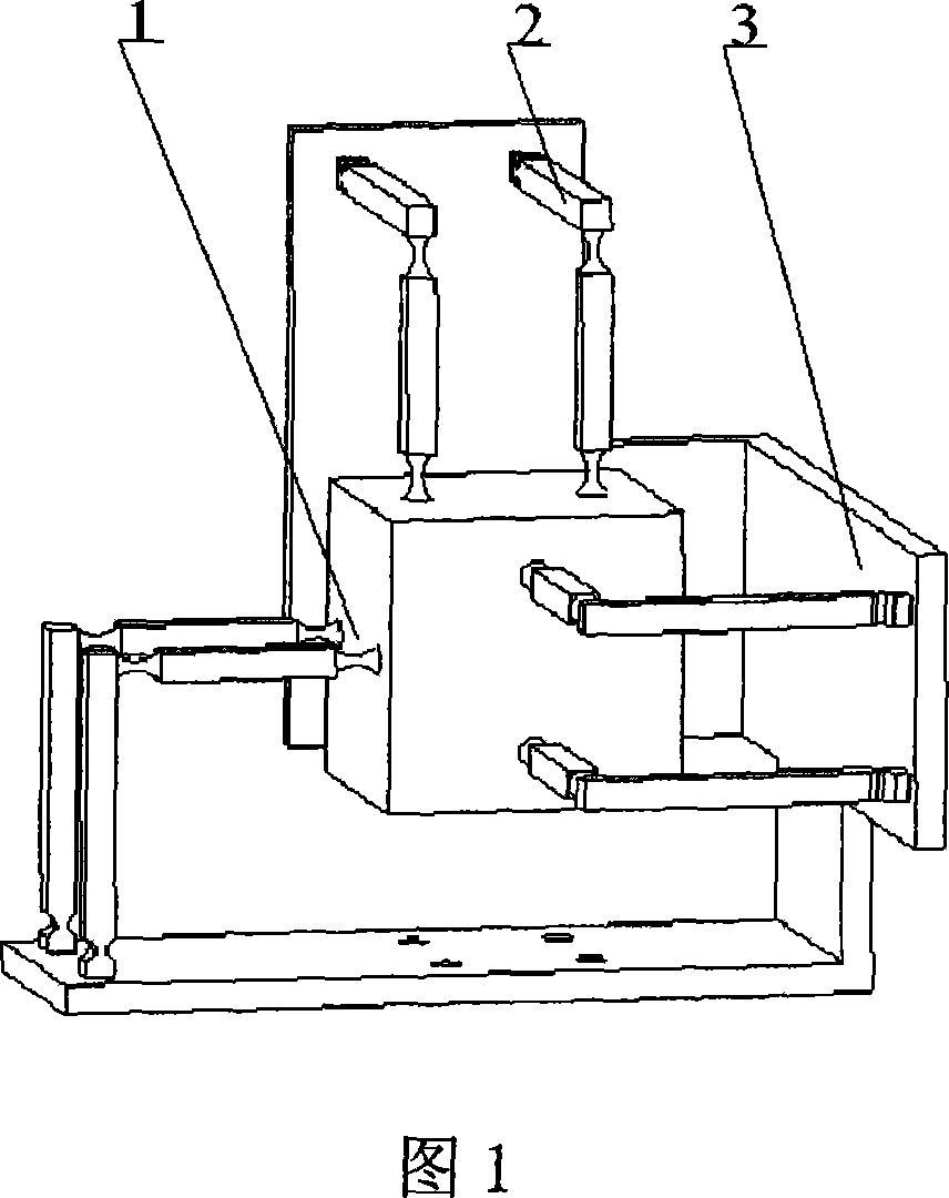 Six dimensional crossing decoupling RSS acceleration transducer