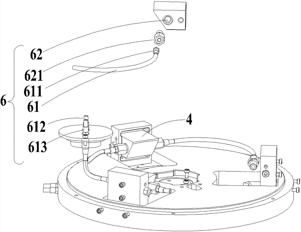 Laser cladding device