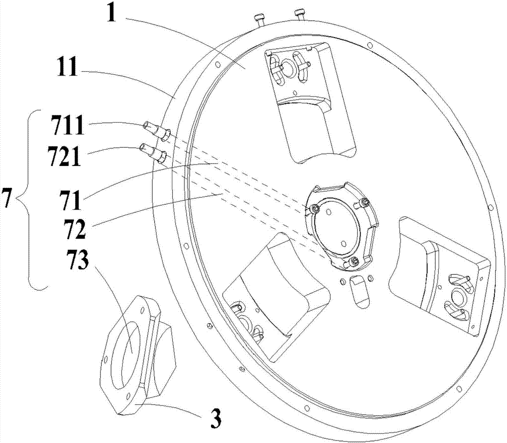 Laser cladding device