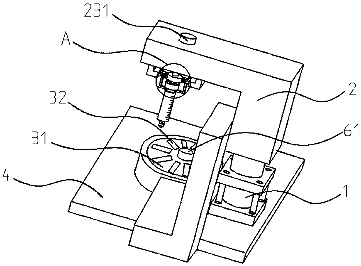 High-efficiency smearing device for medical glass