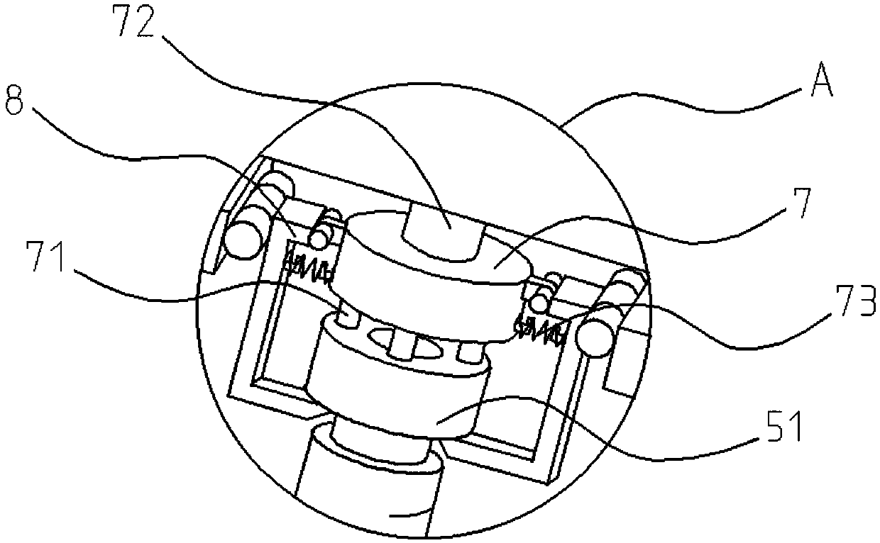 High-efficiency smearing device for medical glass