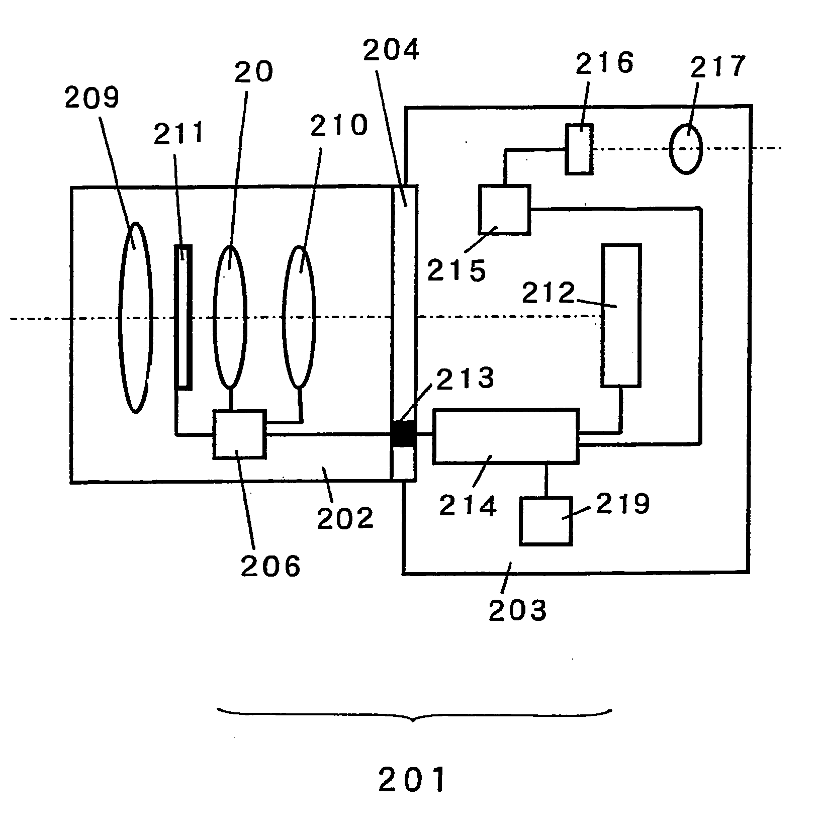 Image-capturing device