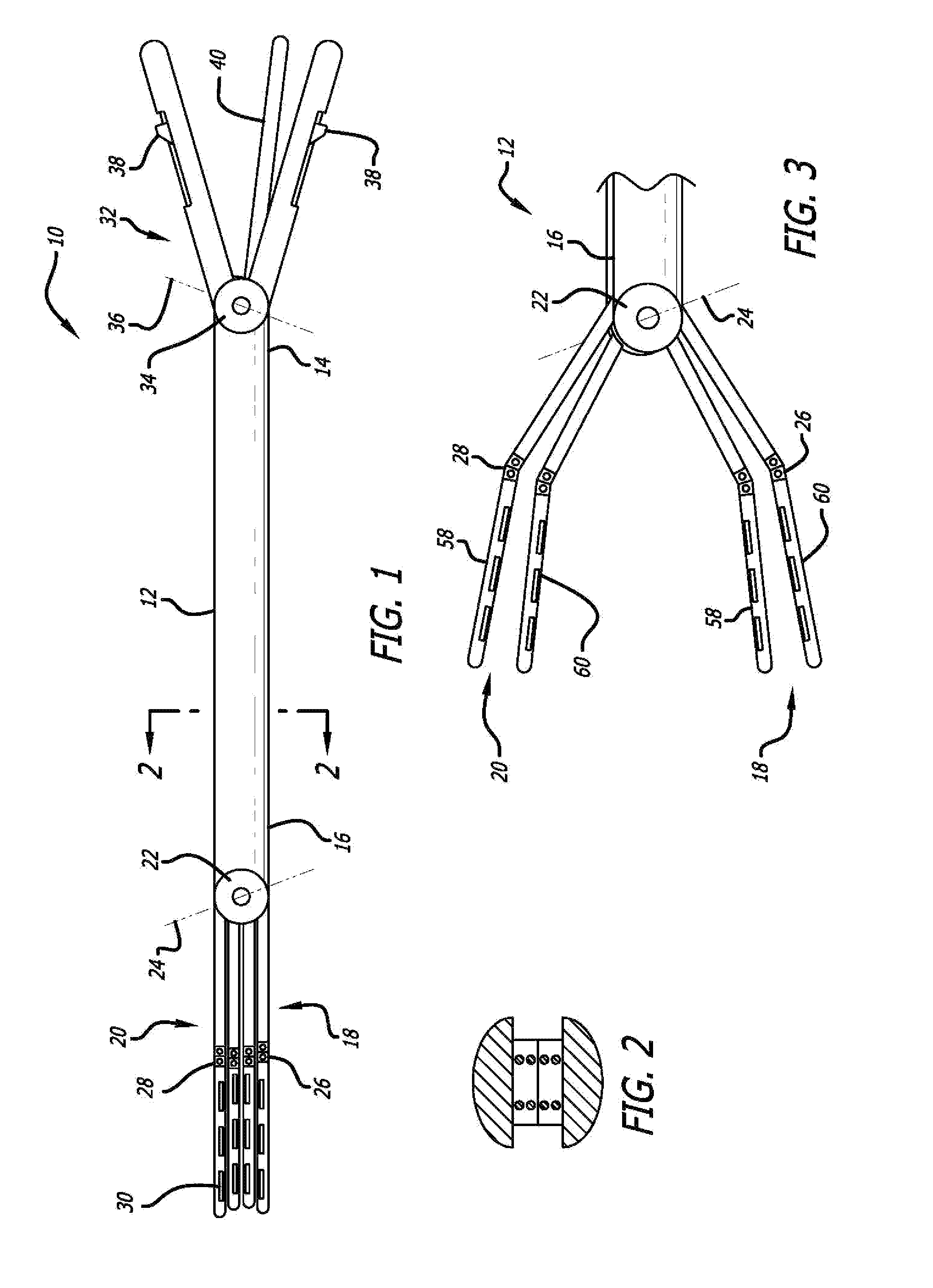 Laparoscopic surgical clamp