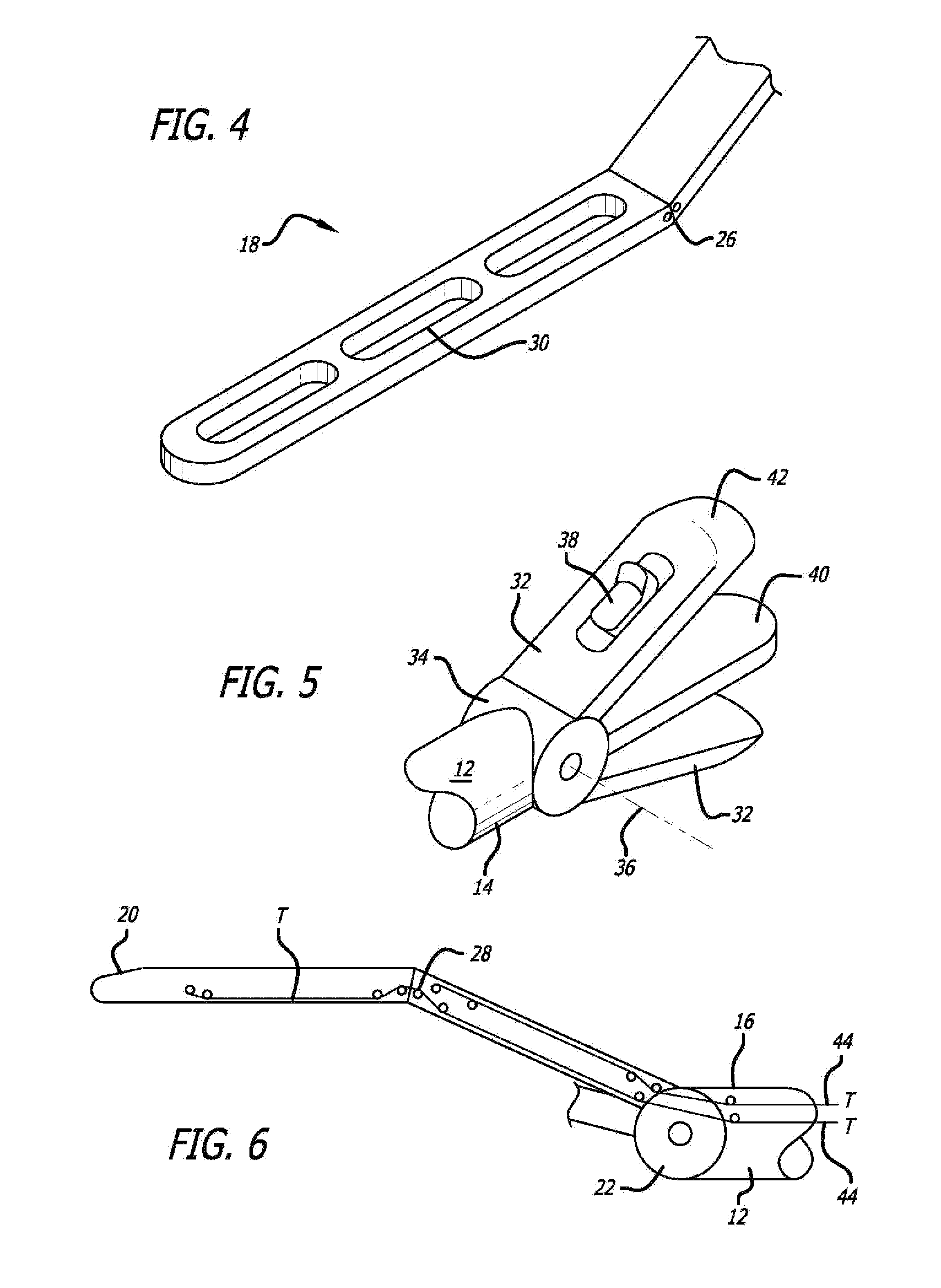 Laparoscopic surgical clamp