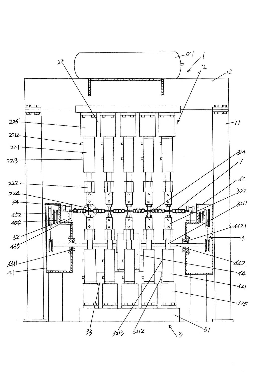 Cooling fin point welding machine of transformer finned radiator