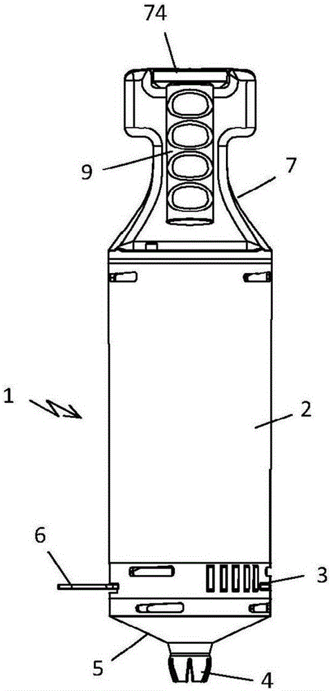 Device for producing and fixing a food preparation