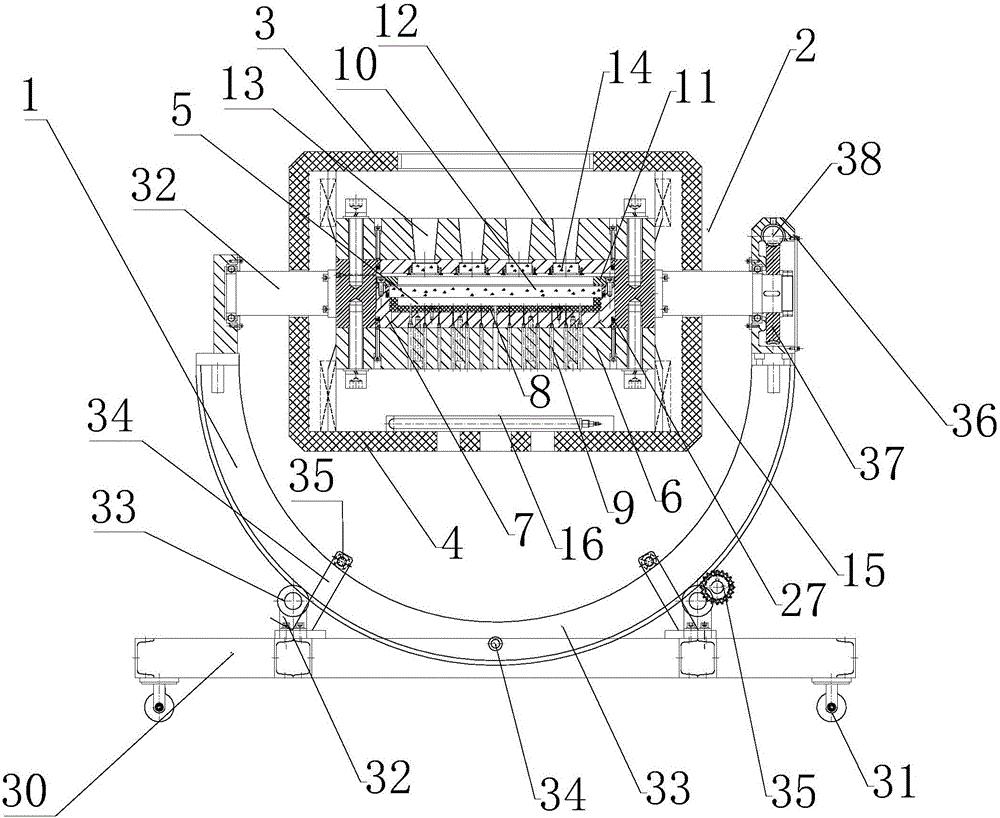 Visualized two-dimensional physical simulation experiment device for thermal thickened-oil extraction