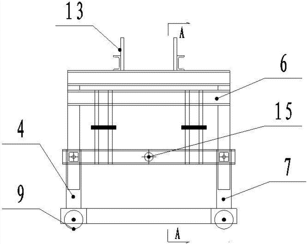 Horizontal splicing system used for assembly type bridge prefabricated pier formworks