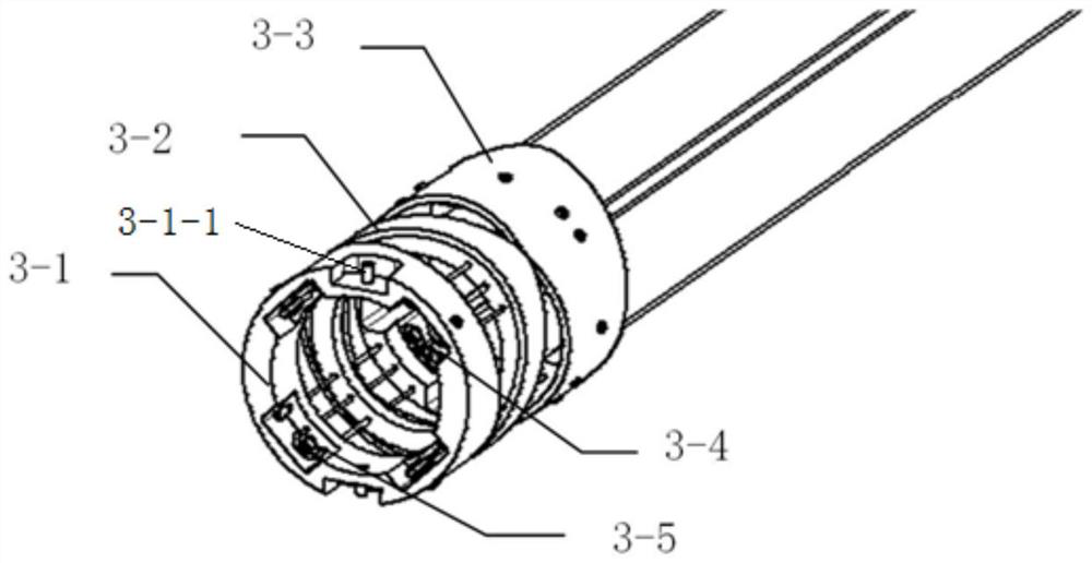 Modular multi-wire driving continuum lens arm based on fixed pulley