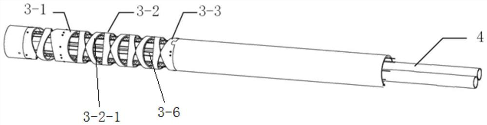 Modular multi-wire driving continuum lens arm based on fixed pulley