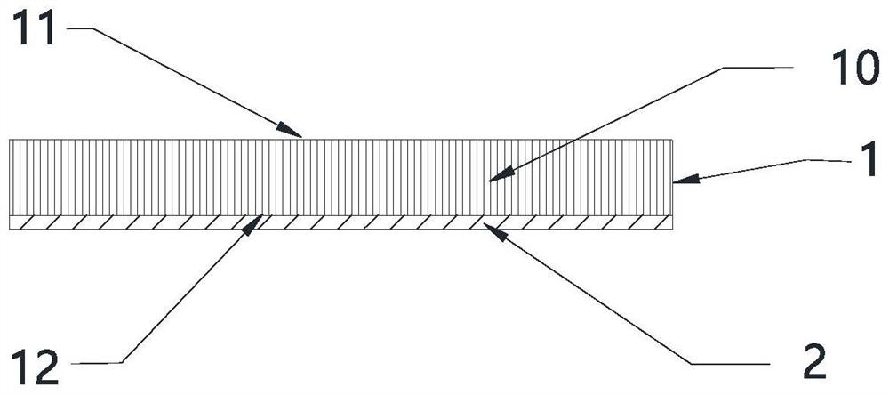 Atomizing core with directional micropores