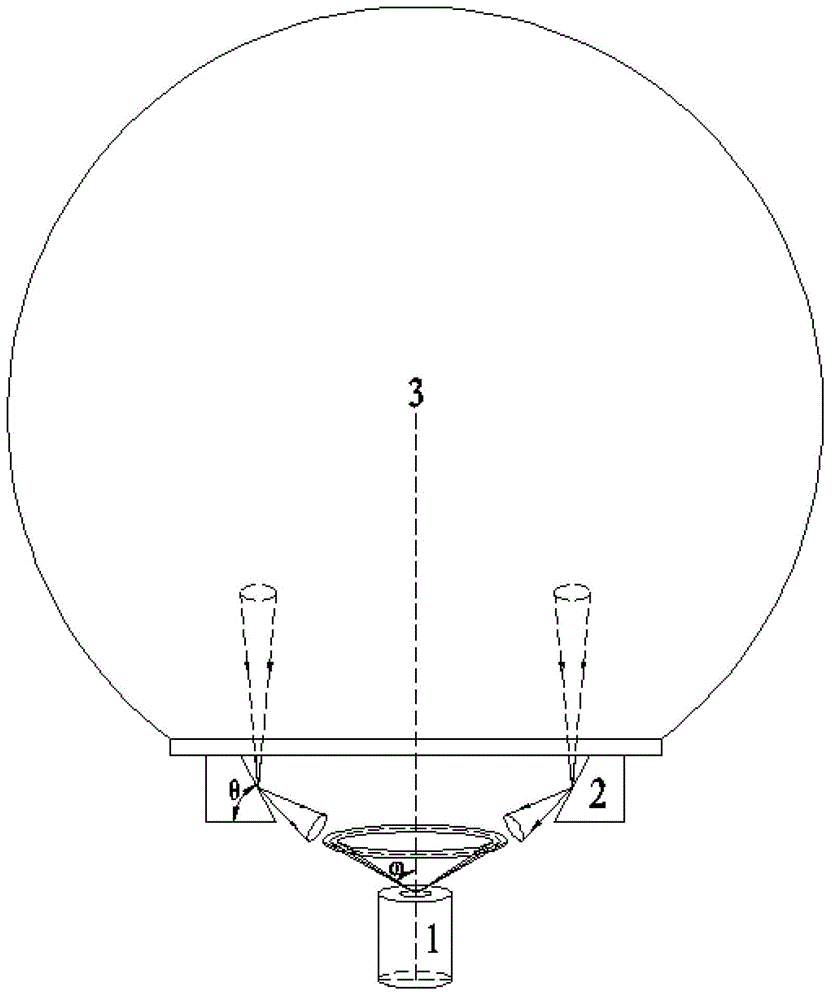 A method for radiance calibration of large field of view optical remote sensing instrument