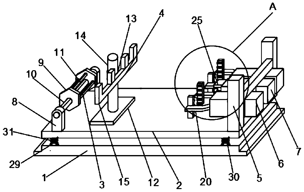 Separator for cable processing