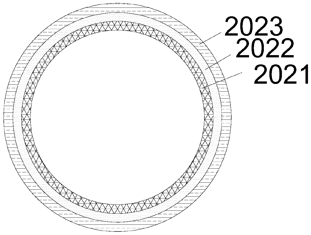 Novel ceramic low-expansion isolation medium-voltage fire-resistant cable