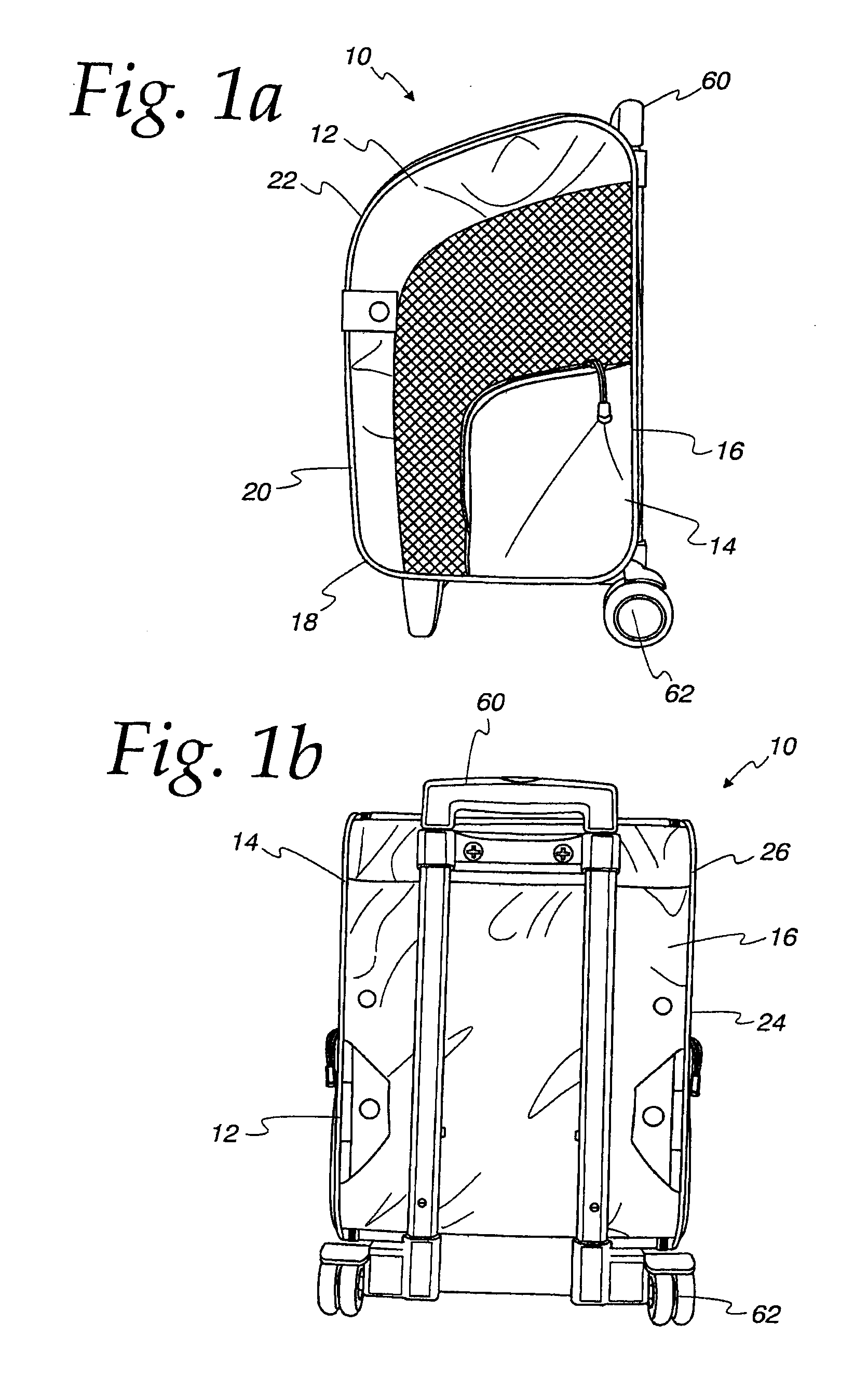 Foldable carrying device