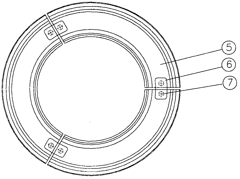 Safety wheel with oppositely-opened type aluminum-alloy wheel rim with large offset distance for special vehicle