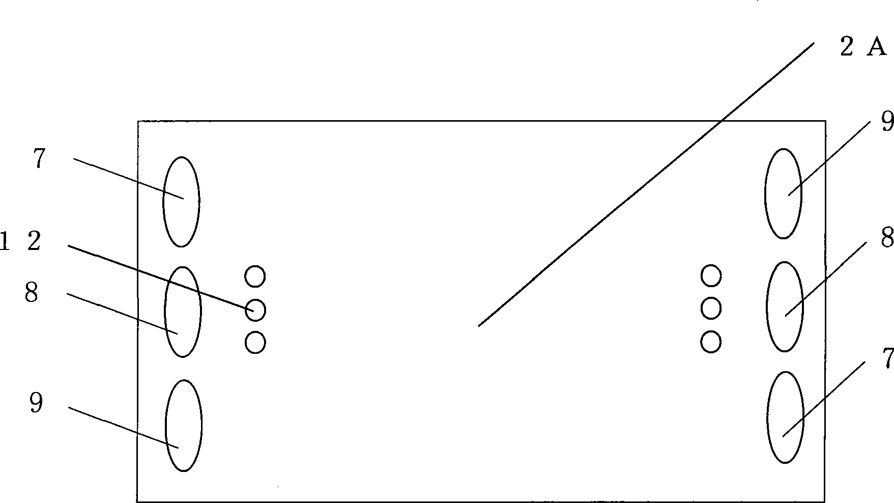 Dual-electrode plates of fuel cell