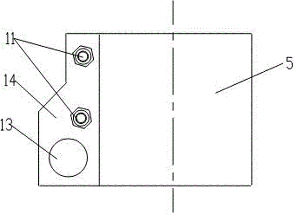 Climbing tool for maintaining power transmission tower pole fork beam