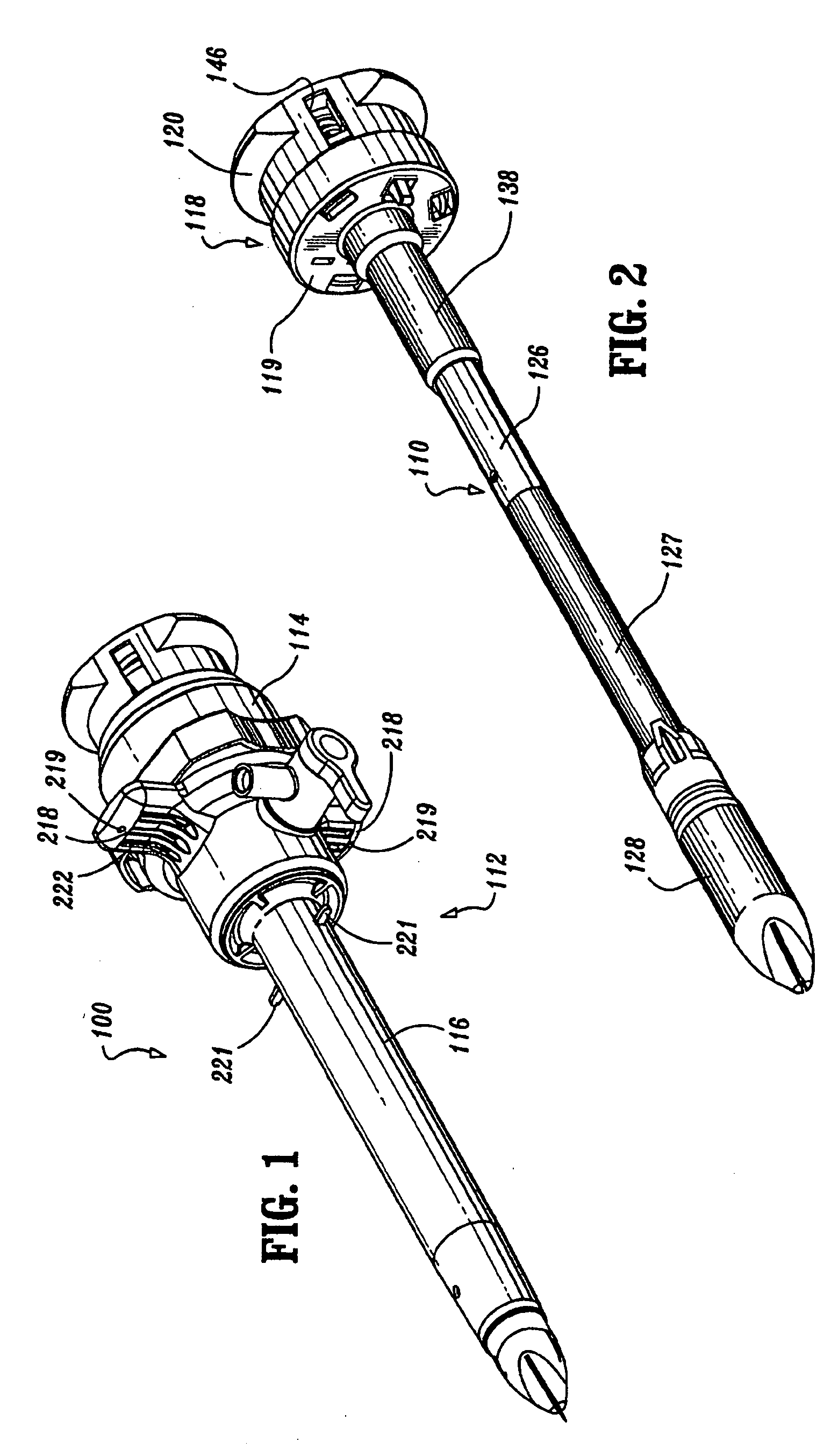 Trocar system and method of use