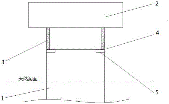 Ultra-large-diameter pile foundation assembly type wharf structure and construction method thereof