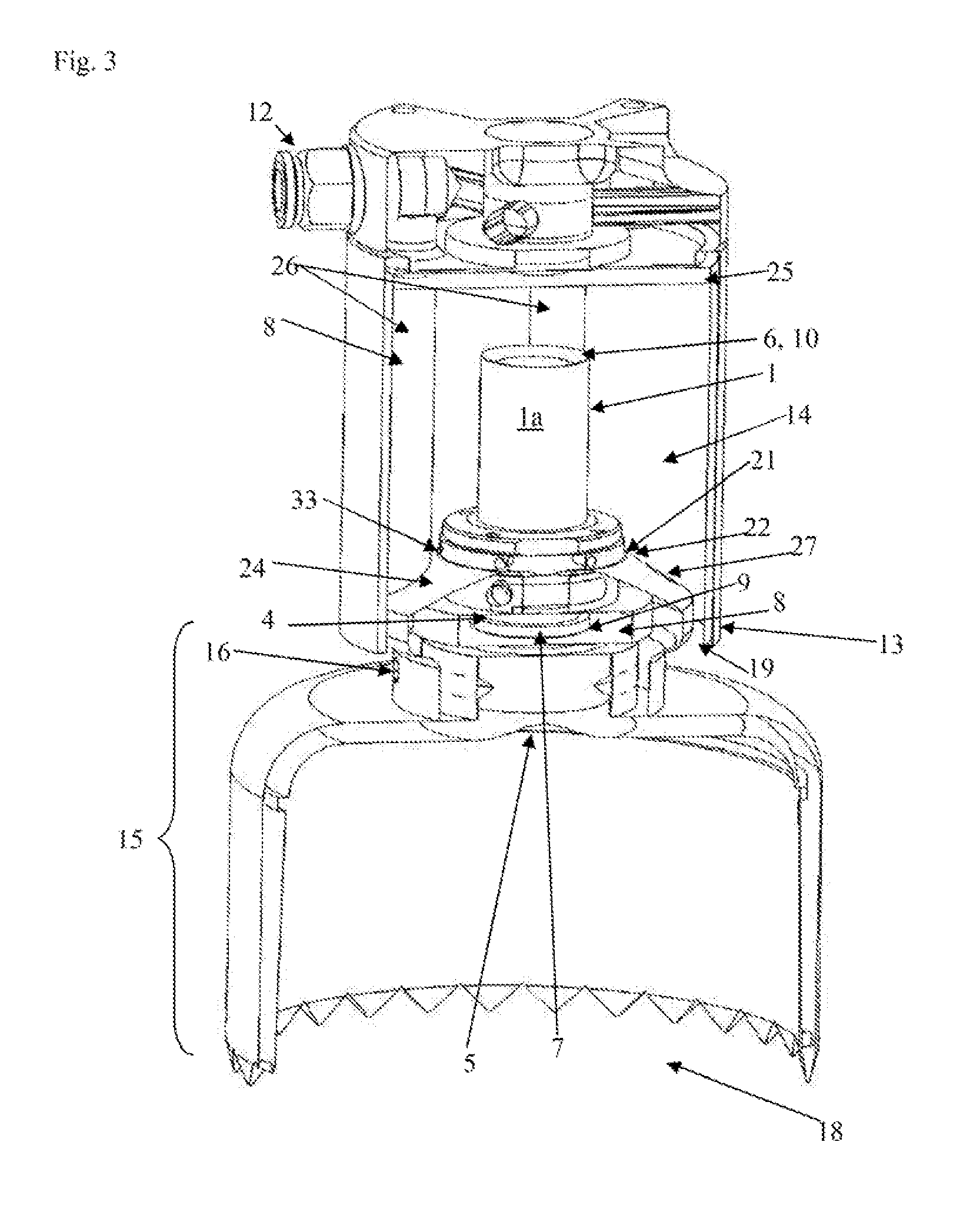 Suction gripper for food