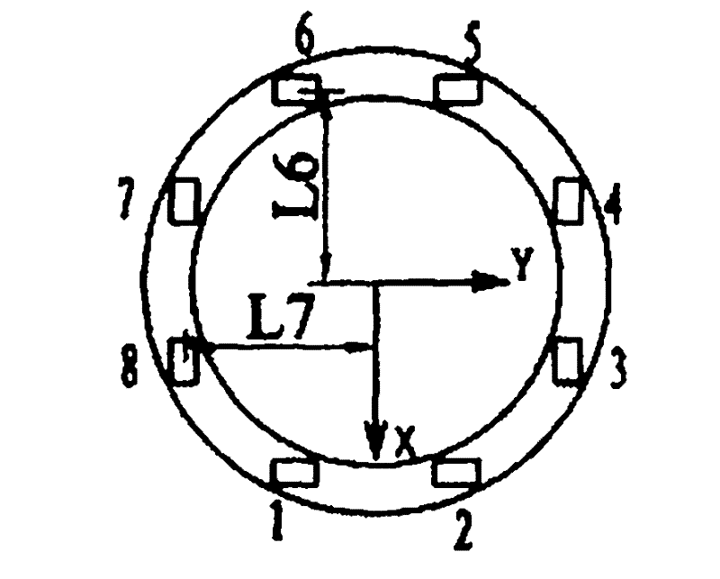 Method for adjusting installation position error of T-shaped truss