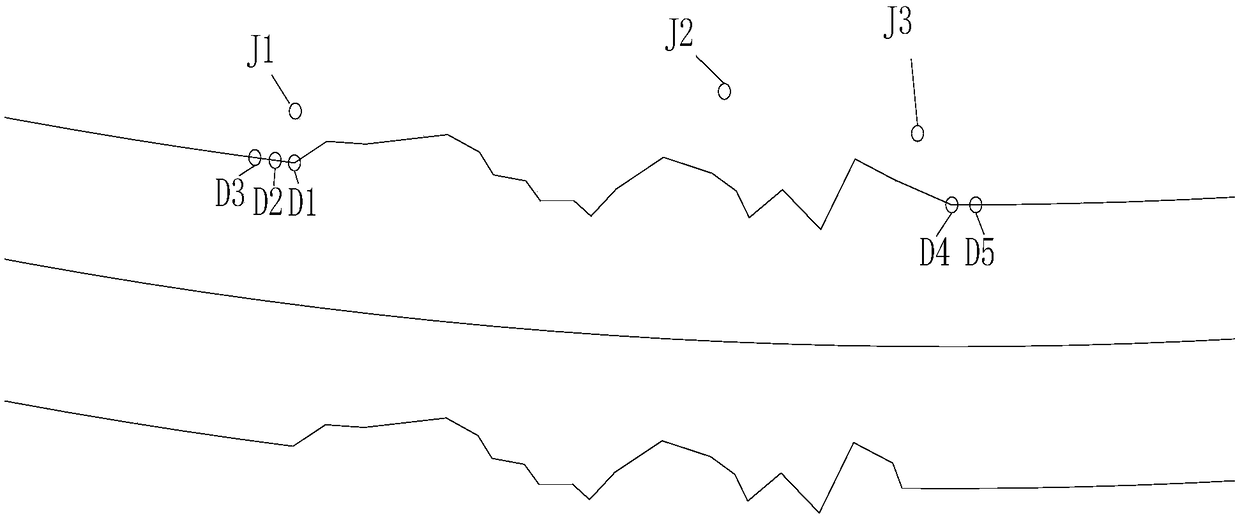 Editing method and device of retinal vessel edge line