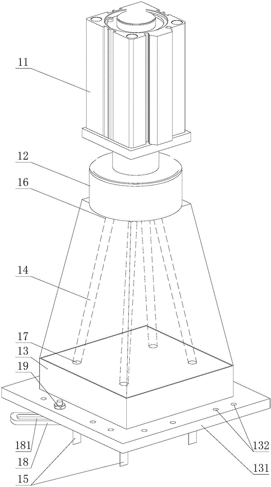 Full-automatic multi-head tapping machine