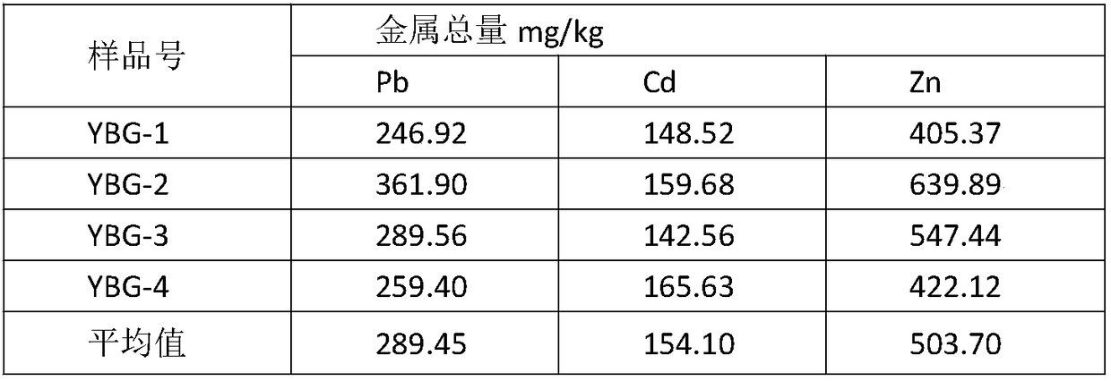 Restoration method for northern industrial and mining wasteland heavy metal pollution