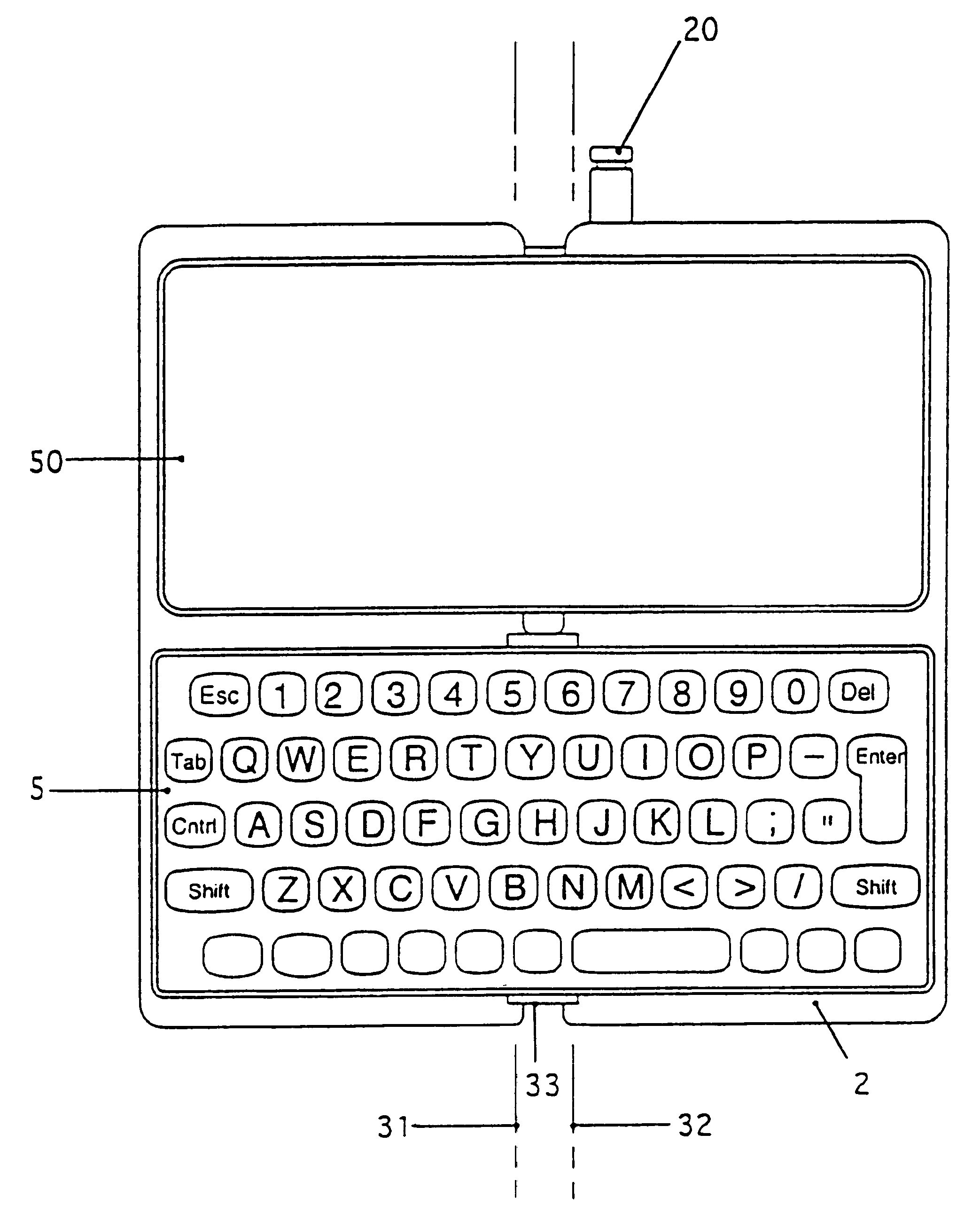 Hand-held computer and communications apparatus