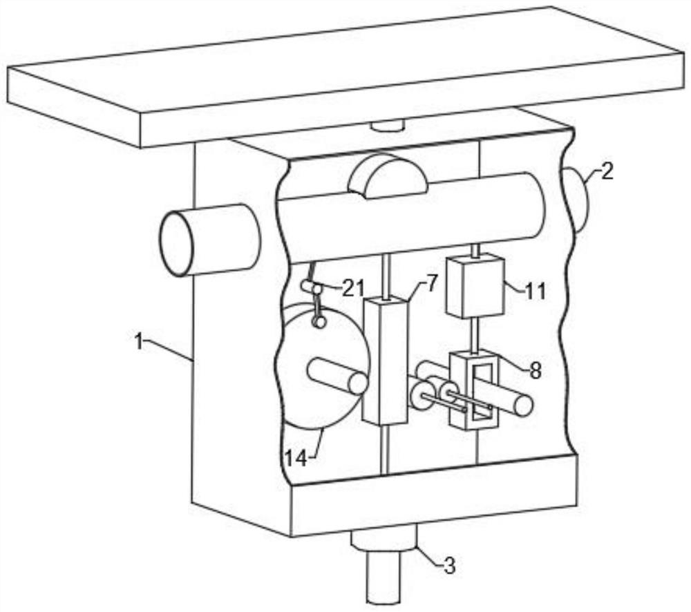 Medical anaesthesia machine flow amplifying device based on loop heating