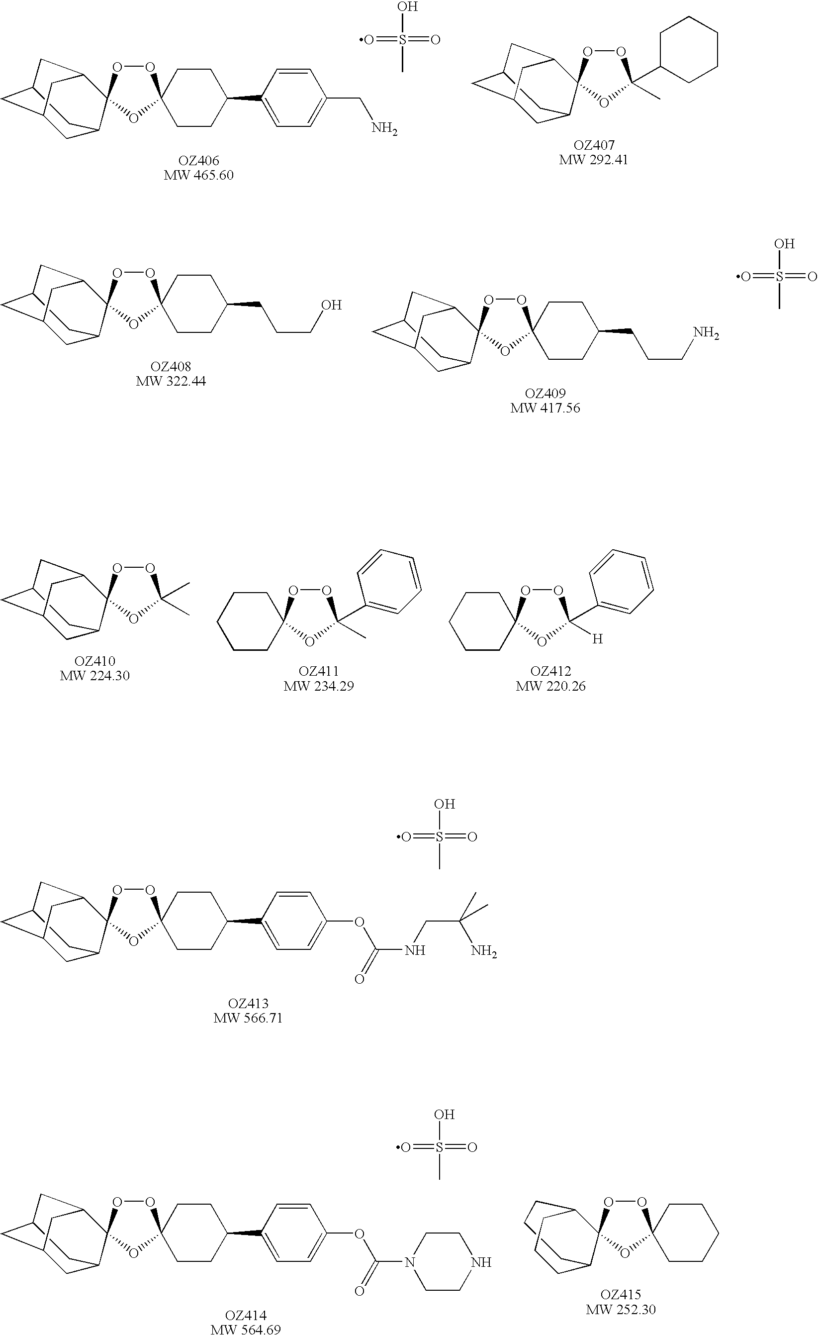 Spiro and dispiro 1,2,4-trioxolane antimalarials