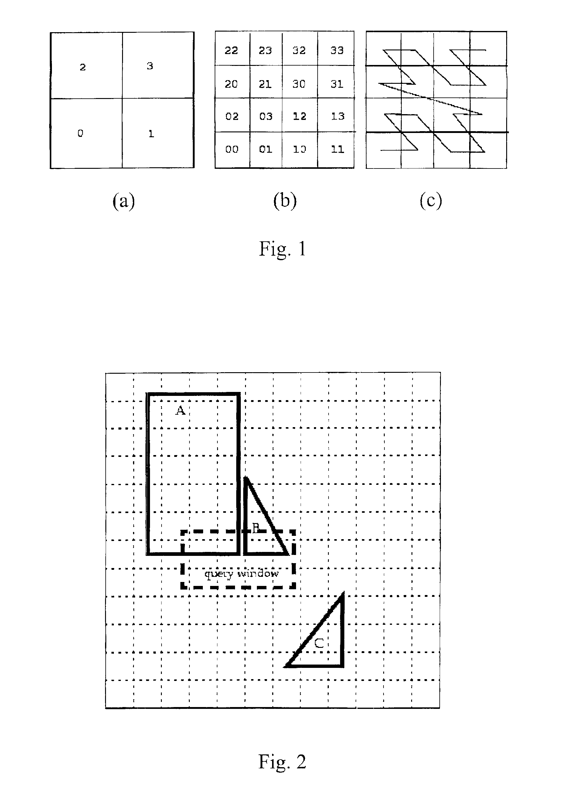 Nearest neighbor query processing in a linear quadtree spatial index