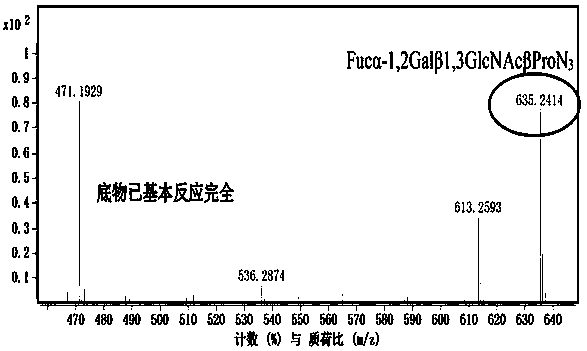 Alpha-1, 2-fucosyltransferase and application thereof in milk powder