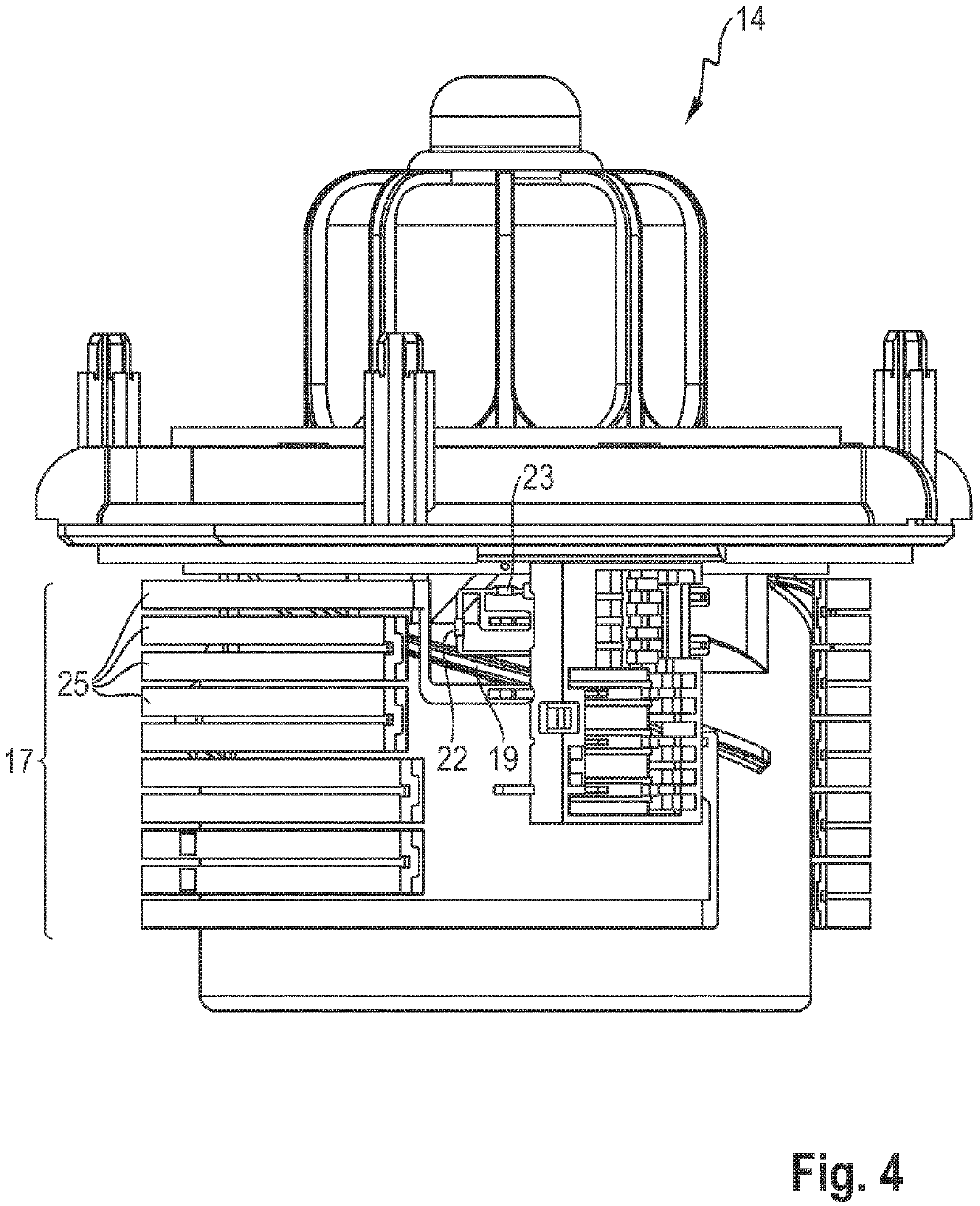 Structural unit, in particular heating pump, comprising a heatable tube section for a water-conducting domestic appliance, and water-conducting domestic appliance comprising such a structural unit