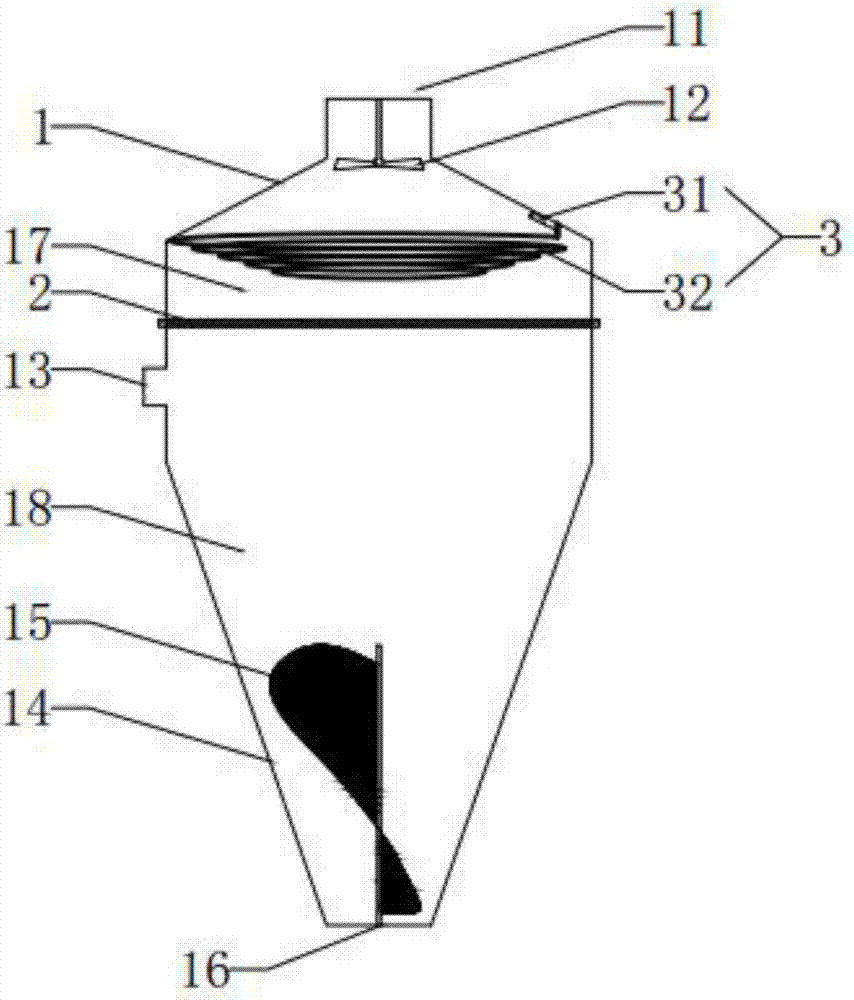 Ceramic dust-removing device