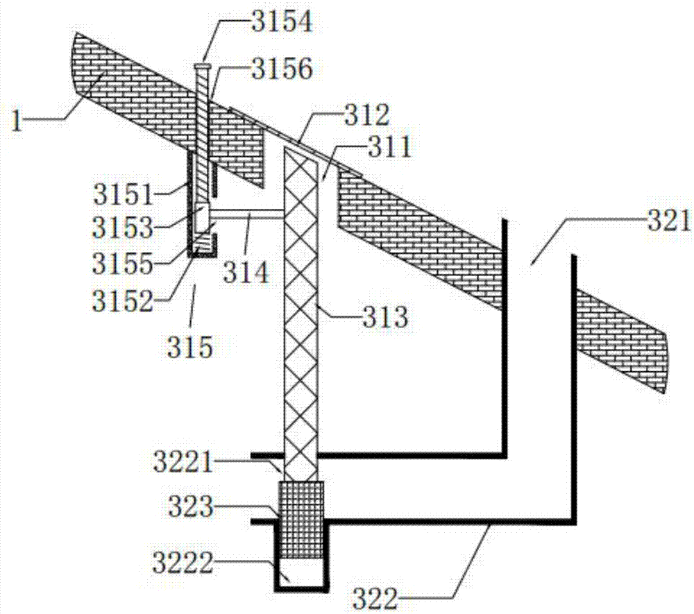 Ceramic dust-removing device