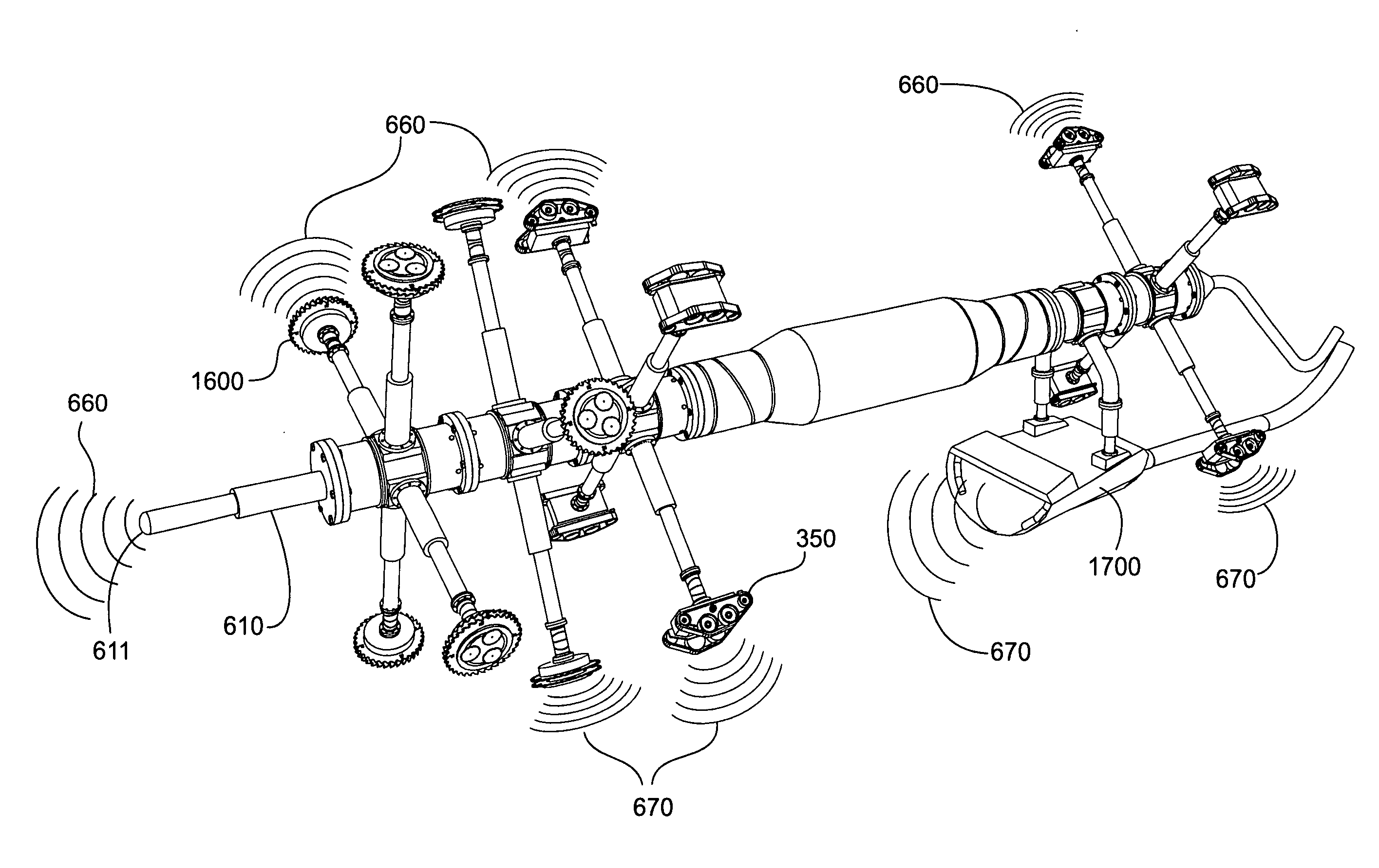 Submersible robotically operable vehicle system for infrastructure maintenance and inspection