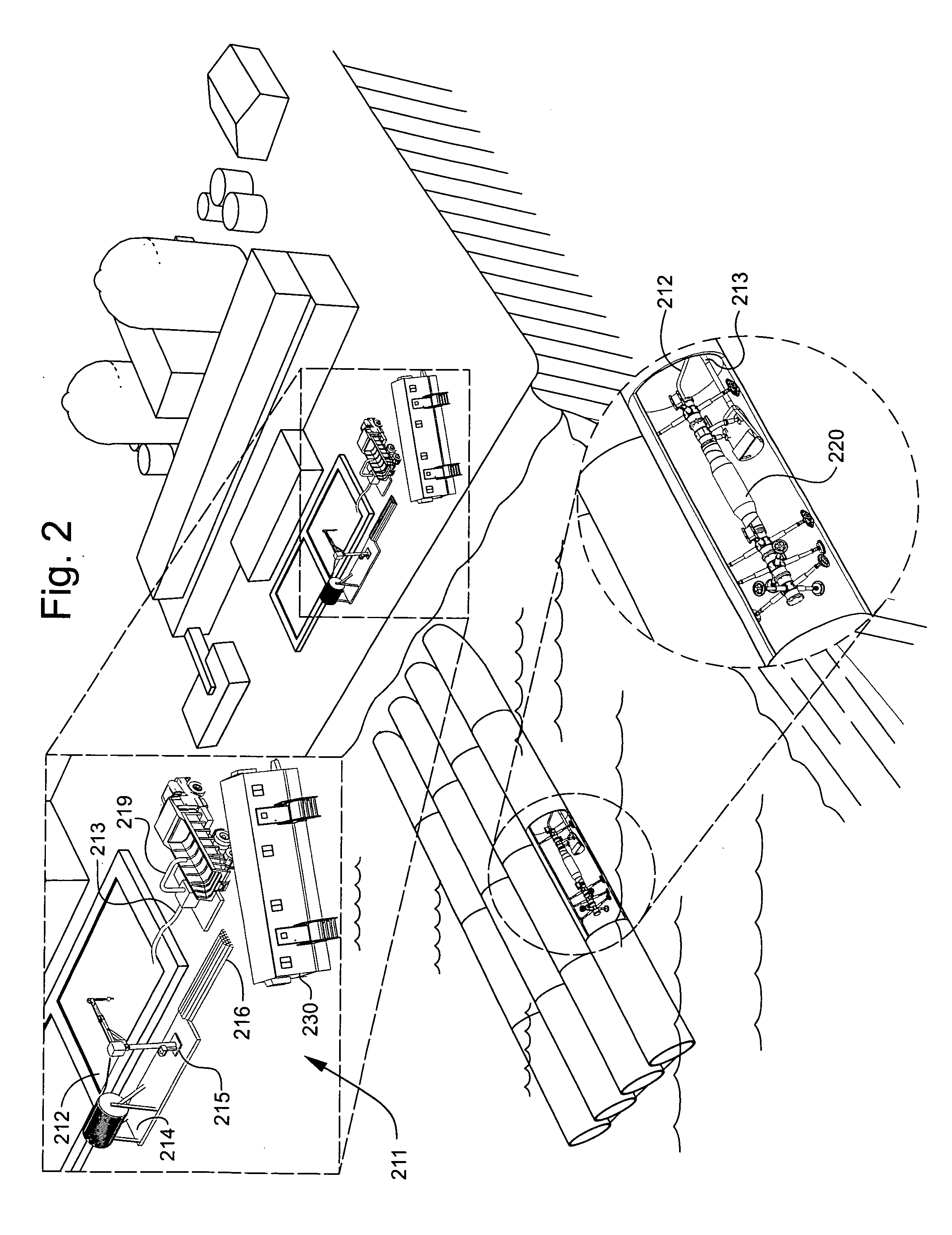 Submersible robotically operable vehicle system for infrastructure maintenance and inspection