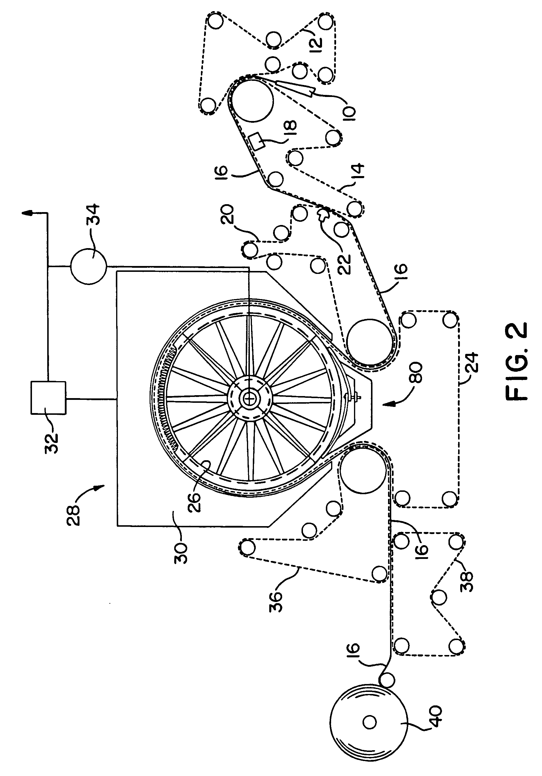 Through-air dryer assembly