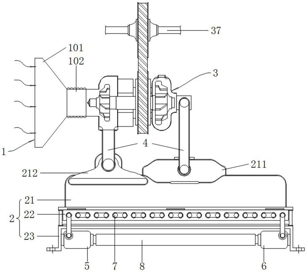 New energy automobile battery module system and rapid heat dissipation method