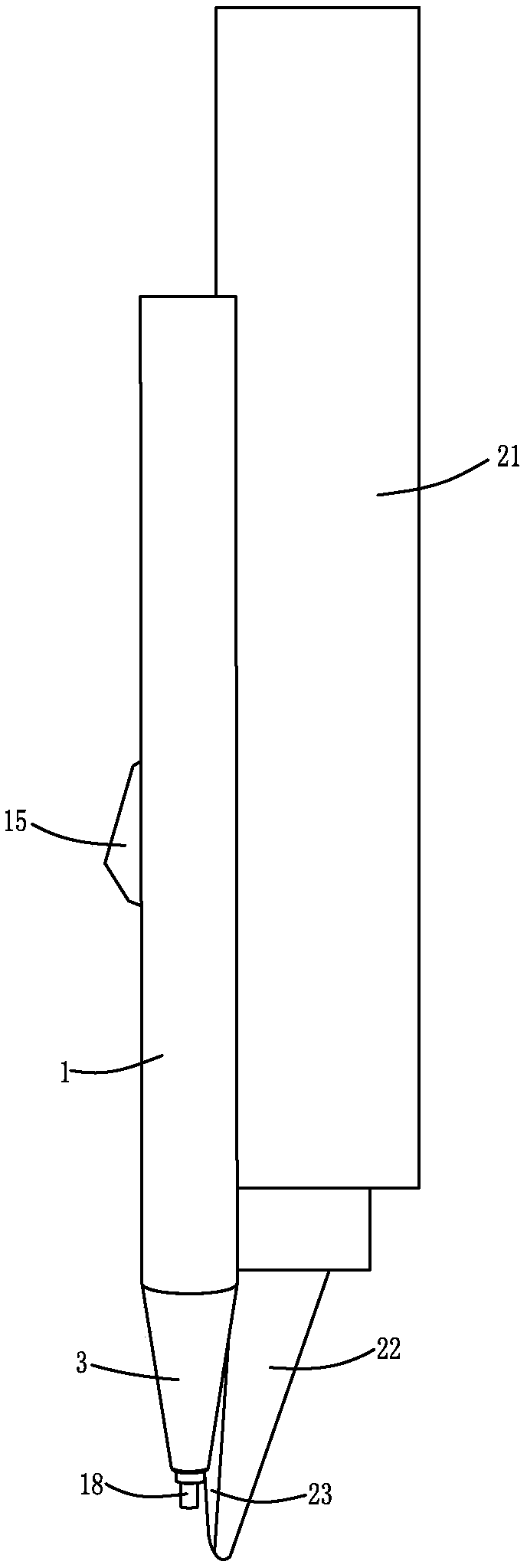 Electric soldering iron and automatic tin bar supply device thereof