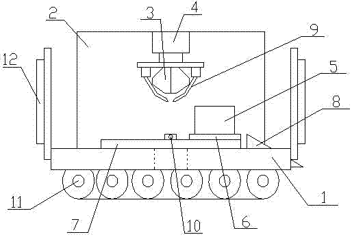 Soil monitoring unit capable of repeatedly working